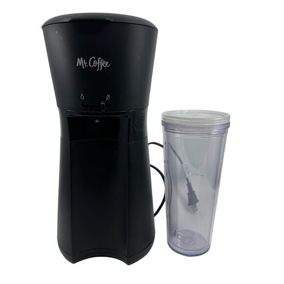 Mr. Coffee Iced Coffee Maker with Reusable Tumbler and Coffee Filter Matte Black - Picture 2 of 6